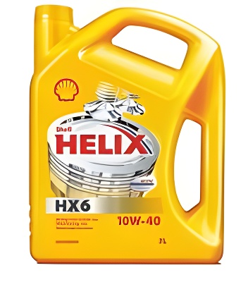 НС-синт. мот.масло Helix HX6 10w-40 (4л) - Shell 550053776