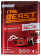 Beast Синт-ое мот.масло ultra g 5w-20 (4л) - THE BEAST E0103L04U1