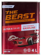 Beast Синт-ое мот.масло ultra g 5w-40 (4л) - THE BEAST E0105L04U1