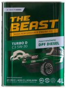Beast Синт-ое мот.масло turbo d C3 5w-30 (4л) - THE BEAST E0201L04U1