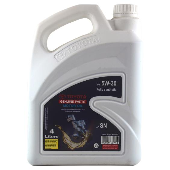 5w-30 Motor Oil API SN, ilsac gf-5, 4л (синт. мотор. масло) - Toyota 08880-83714