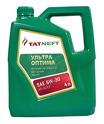 Масло моторное Ультра Оптима 5w-30 4 л - TATNEFT 4650229680581