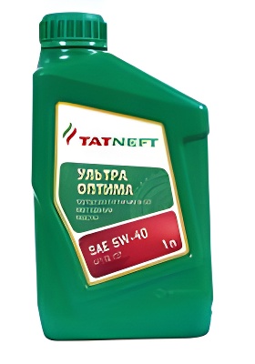 Масло моторное Ультра Оптима 5w-40 1 л - TATNEFT 4650229680598