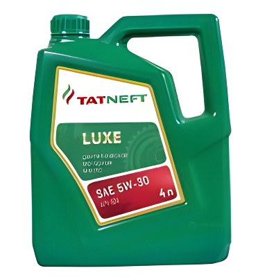Масло моторное Luxe 5w-30 4 л - TATNEFT 4650229680819