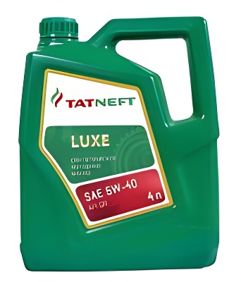 Масло моторное Luxe 5w-40 4 л - TATNEFT 4650229680833
