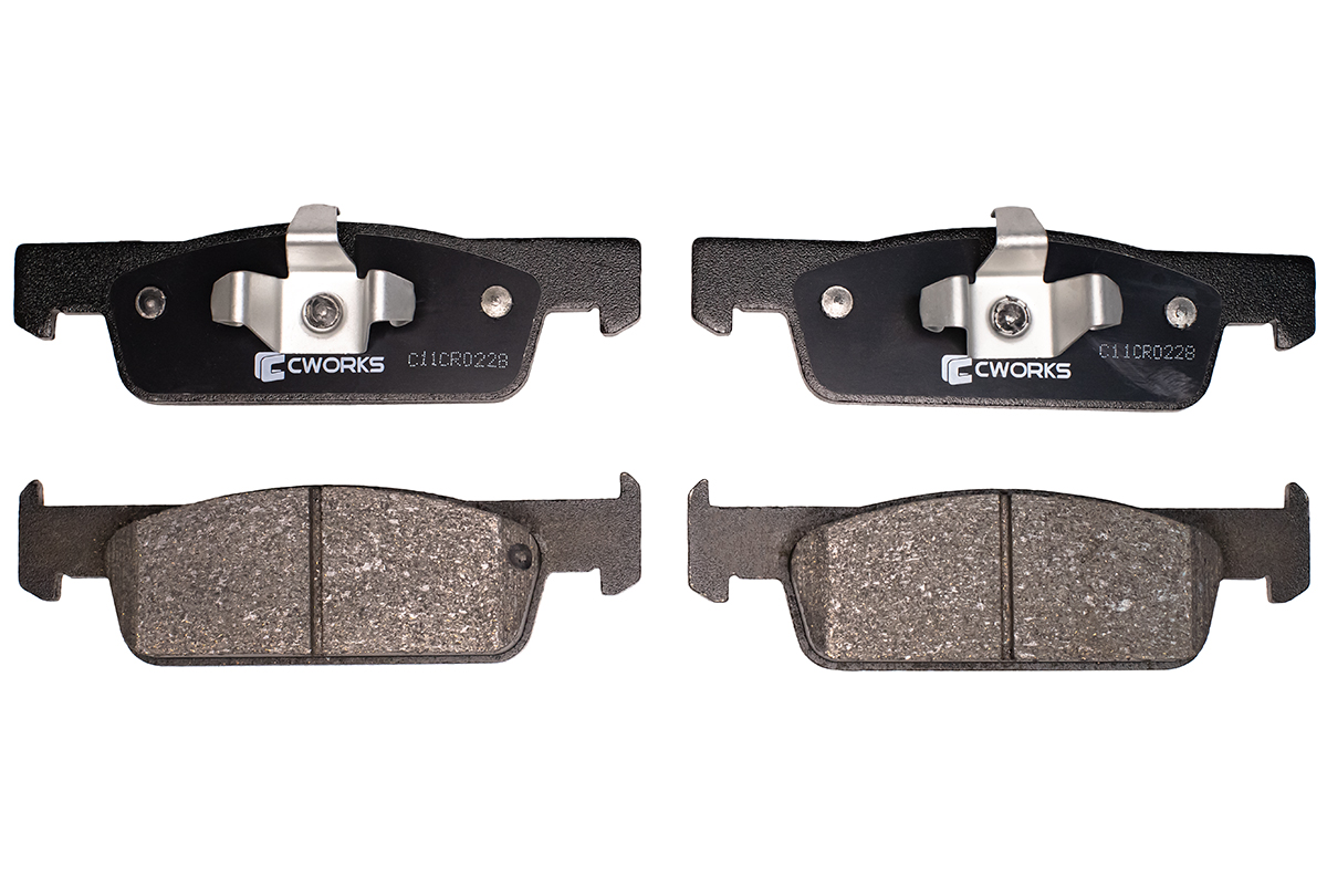 Колодки тормозные передние LOW metallic - CWORKS C11CR0228