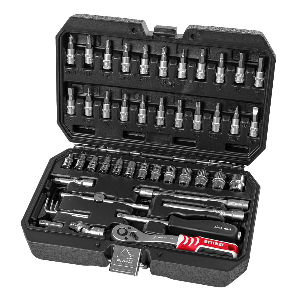 Набор инструментов 46 пр. 1_4dr - ARNEZI R0900046
