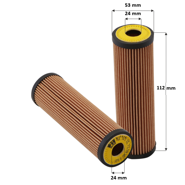 Фильтр масляный audi A4 (8w) 16-, VW (volkswagen) T-Roc (a1) 17-, - Fil Filter MLE1753MG