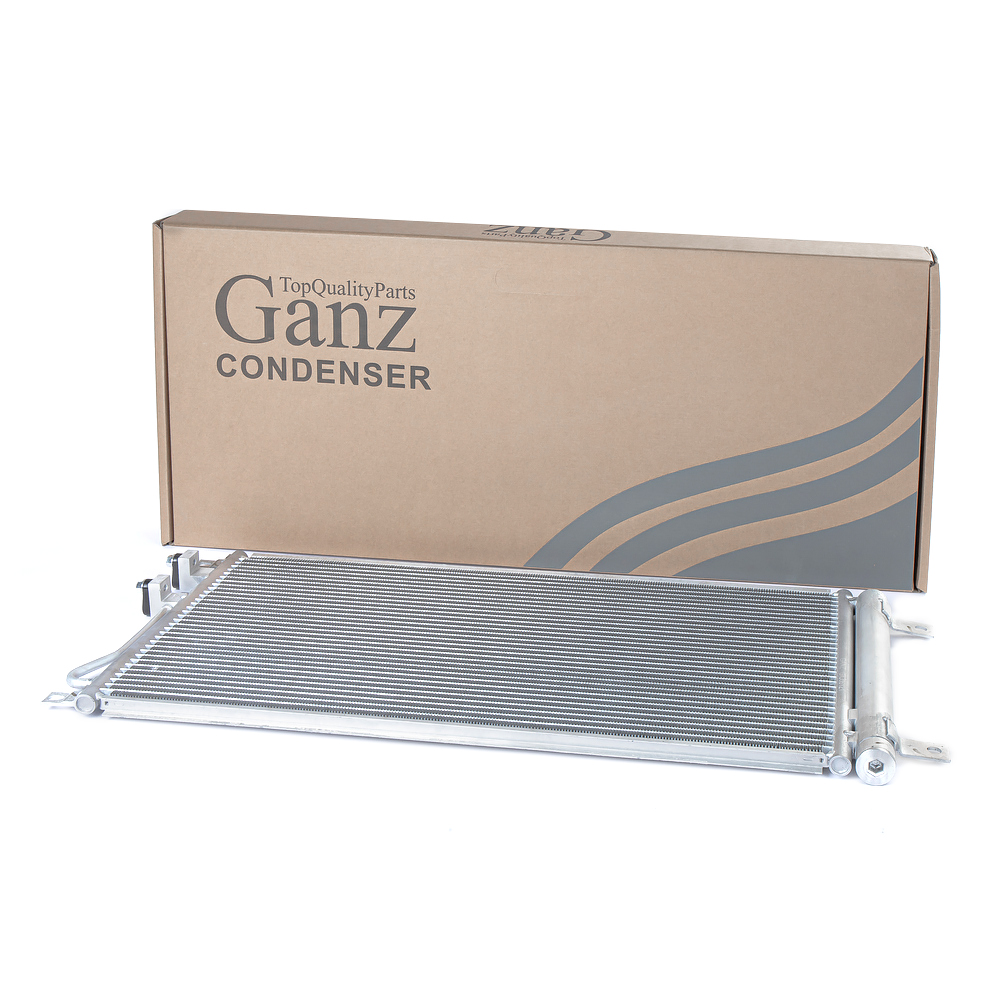 Радиатор кондиционера ssang yong New Action 2012-> /688x346x12mm - GANZ GIC06121