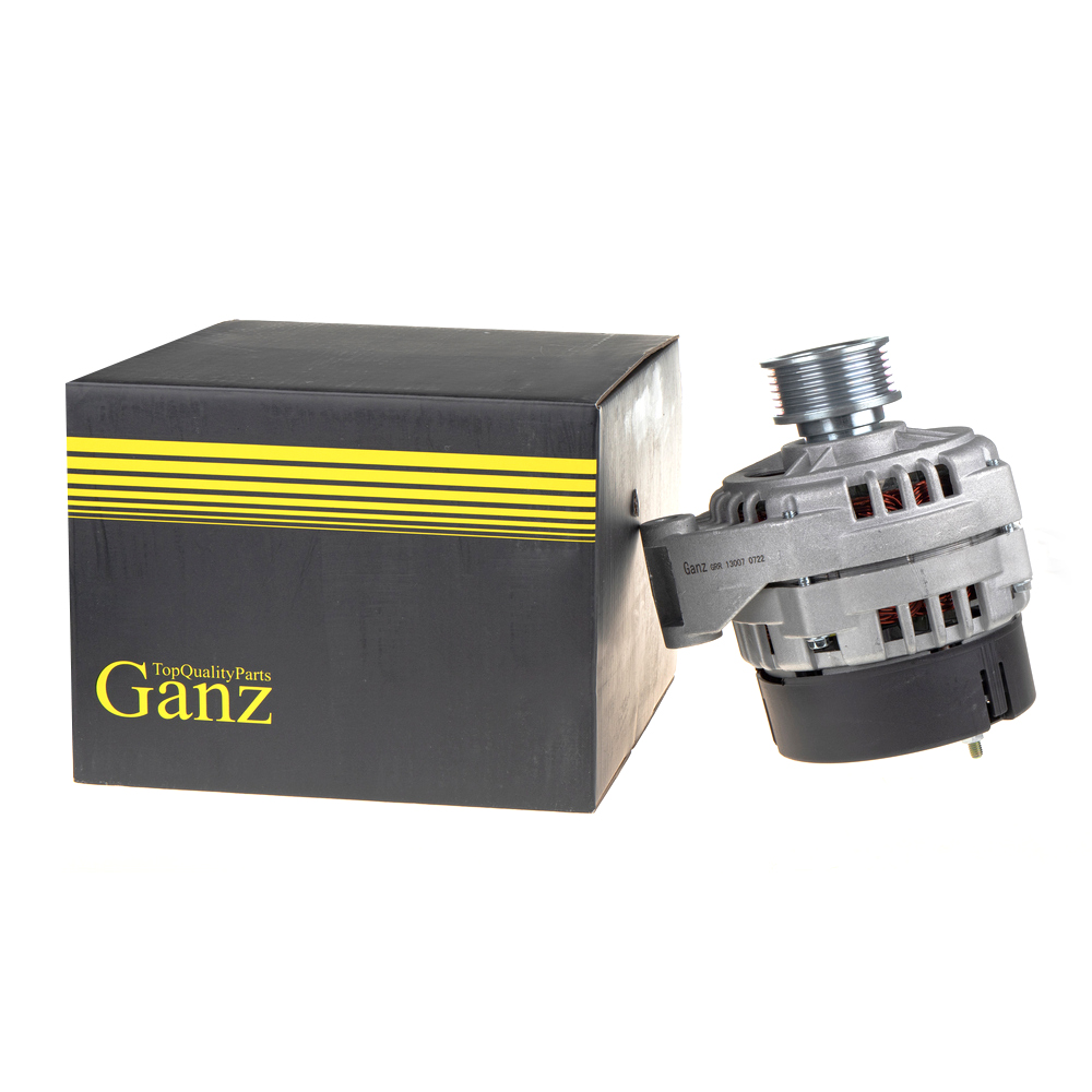 Генератор для а/м ГАЗ 406дв инжектор 9422.3701000 (80а) ganz grr13007 - GANZ GRR13007