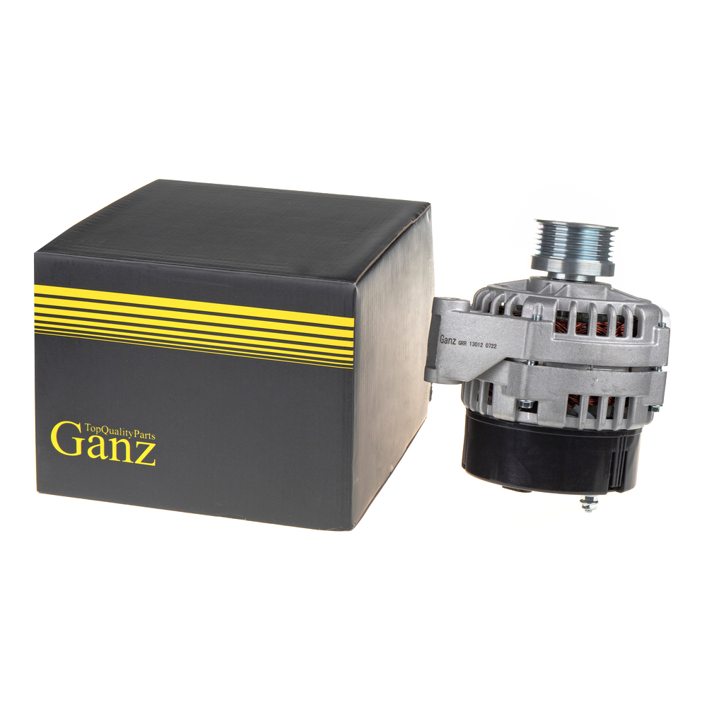 Генератор ВАЗ 1118 9402-3701000-06 (90а) ganz grr13012 - GANZ GRR13012