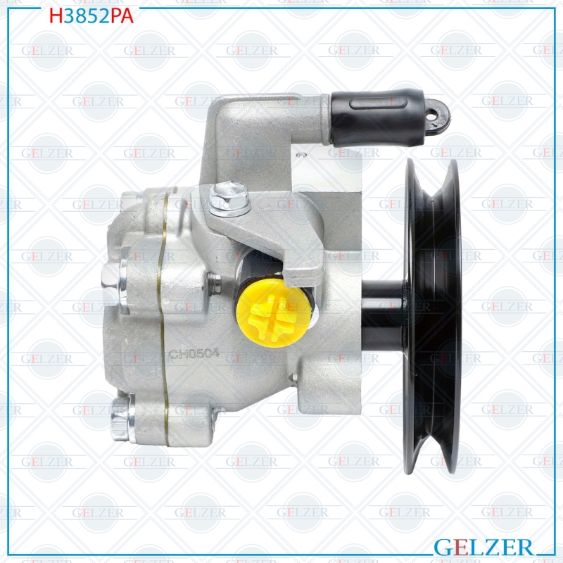 Насос ГУР Hyundai Accent i (x-3) 1994-2000, Hyundai Accent II (lc) 2000-2005, Hyundai Coupe (rd) 1996-2001, Hyundai Coupe (gk) 2001-2006, Hyundai Elantra (xd) 2000-2006 - GELZER H3852PA
