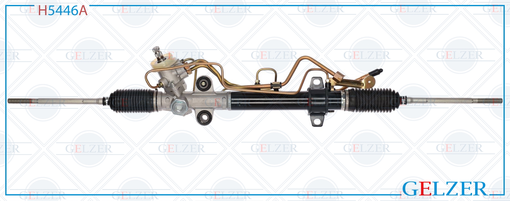 Рулевой механизм ГУР Mazda Premacy (Аналог) - GELZER H5446A