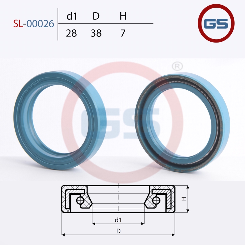 Сальник рулевой рейки 28 38 7 - GS SL00026