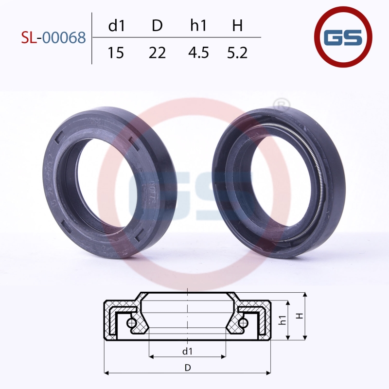 Сальник рулевой рейки 15 22 4.5_5.2 - GS SL00068