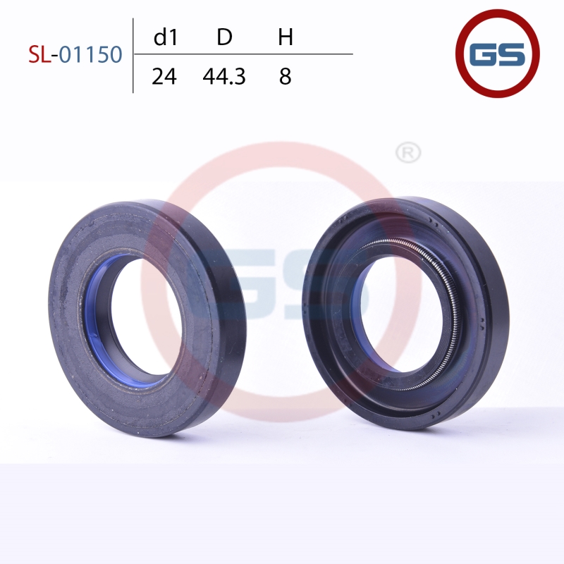 Сальник рулевой рейки 24*44.3*8 (7v1) - GS SL-01150