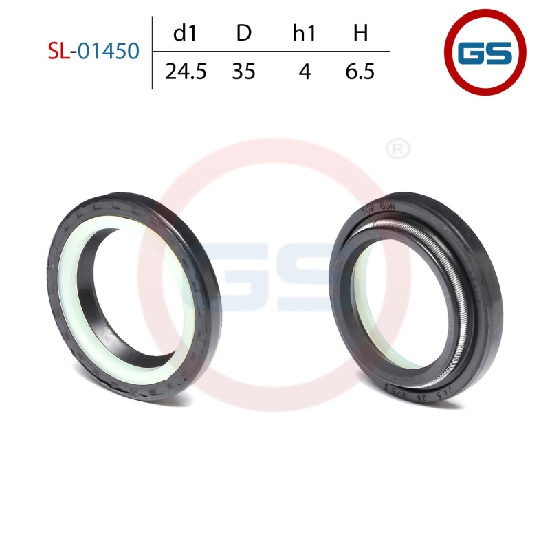 Сальник рулевой рейки 24.5*35*4/6.5 (4v2) - GS SL-01450