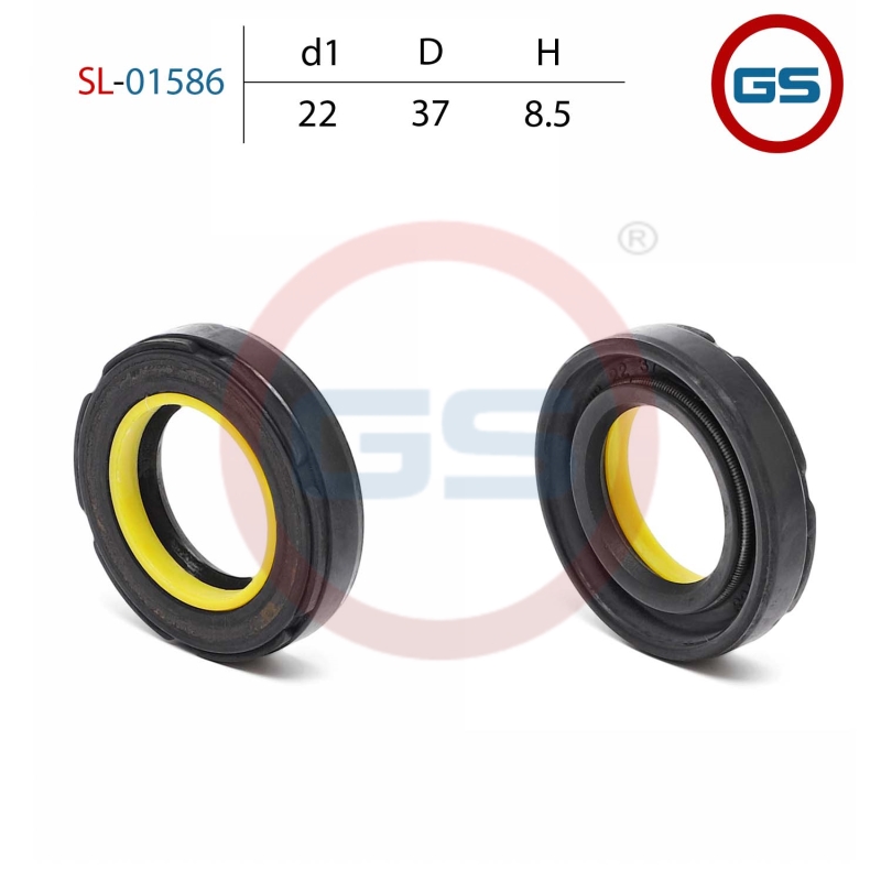 Сальник рулевой рейки 22*37*8.5 (7v2) - GS SL-01586