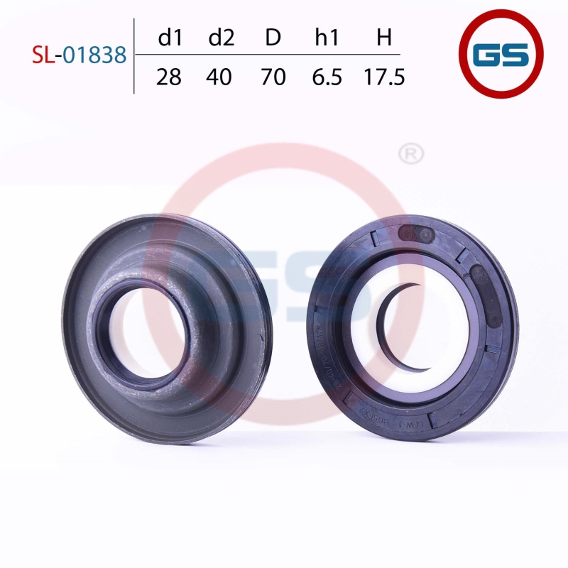 Сальник рулевой рейки 28*40_70*6.5_17.5 (6v2a) - GS SL01838