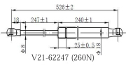 Амортизатор капота v21-62247 - JETT V2162247