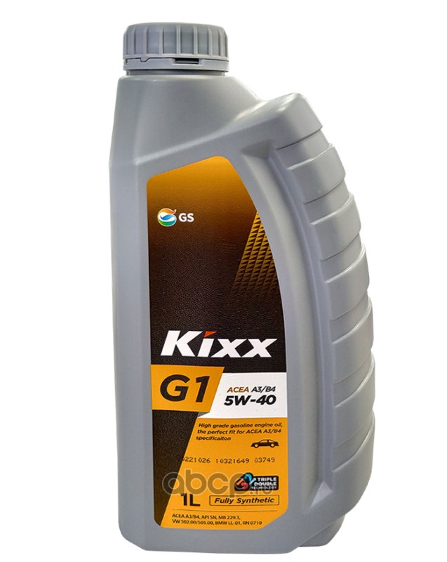 Масло моторное G1 5w-40 синтетическое 1 л - KIXX L2019AL1E1