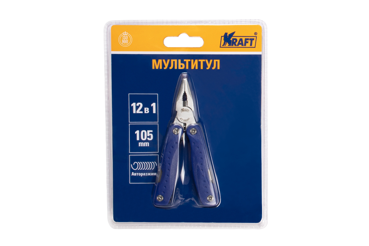 Мультитул (12 функций) 105 мм - KRAFT KT705201