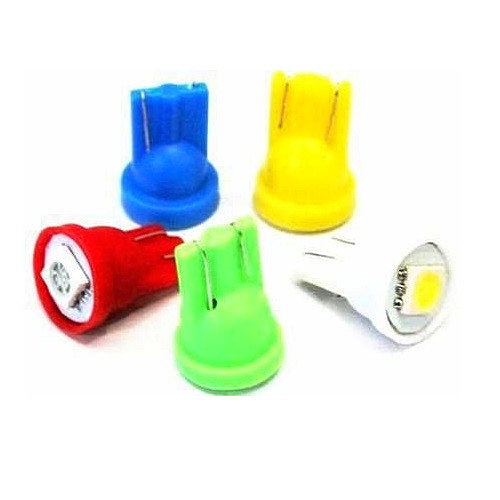 Лампа светодиодная W5W 12V 1smd крас - LEDO 12966S1N1R