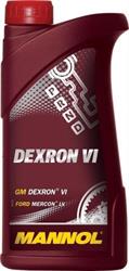 Масло трансмиссионное синтетическое ATF Dexron VI , 1л - Mannol 4036021101057