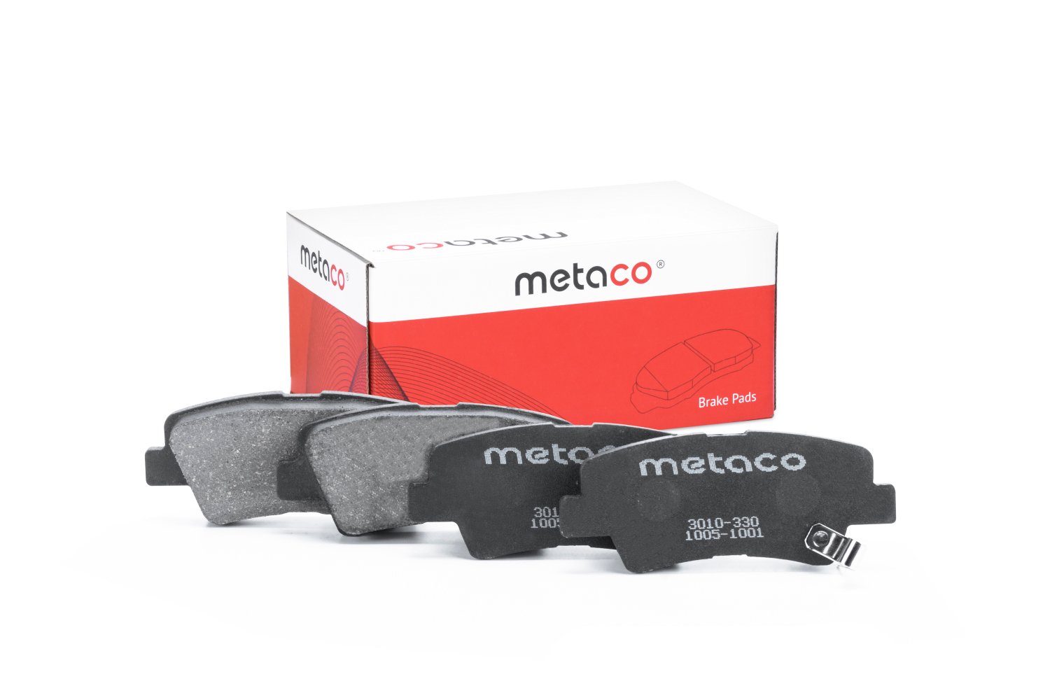 Колодки тормозные задние дисковые к-кт - METACO 3010330