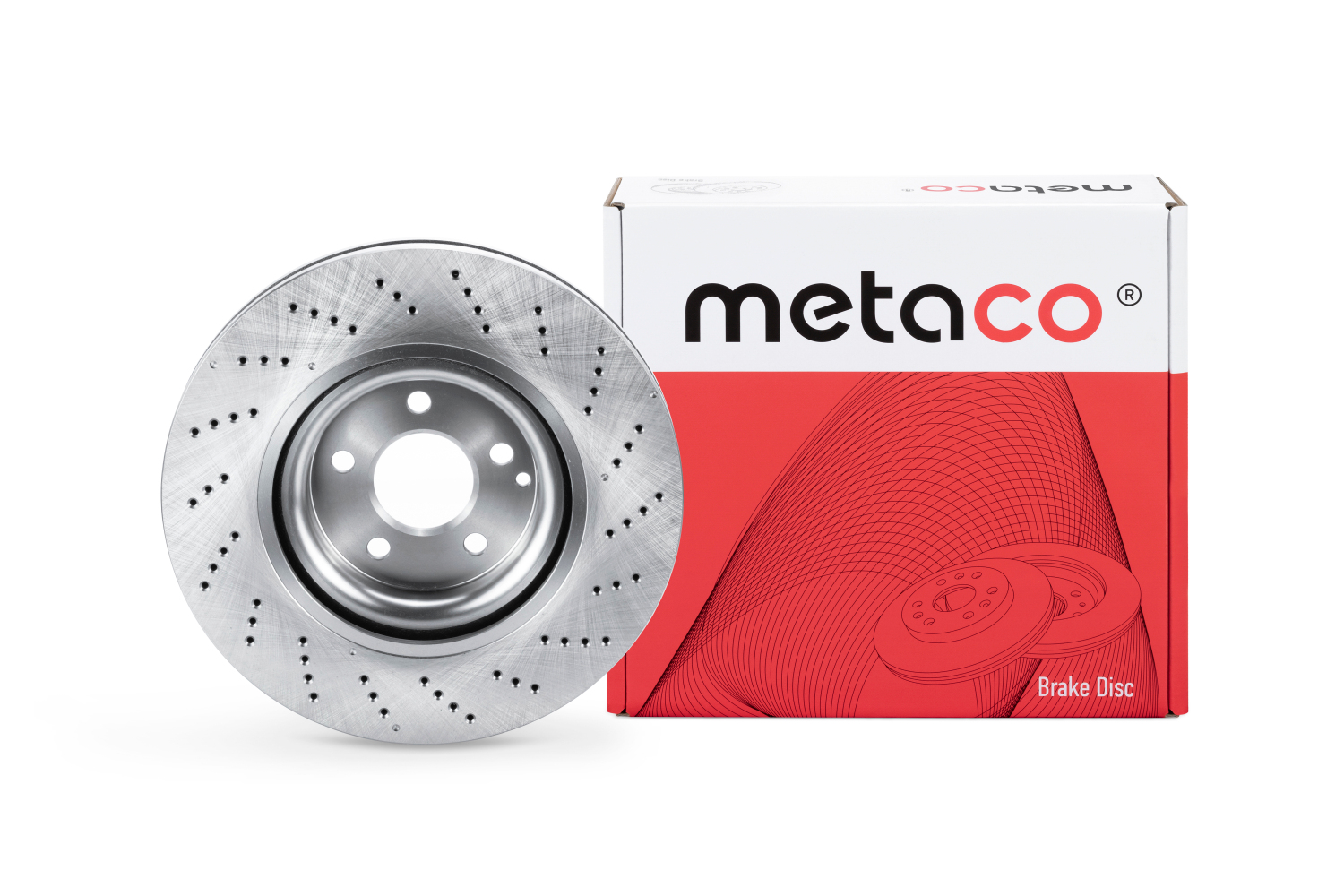 Диск тормозной передний вентилируемый - METACO 3050-479