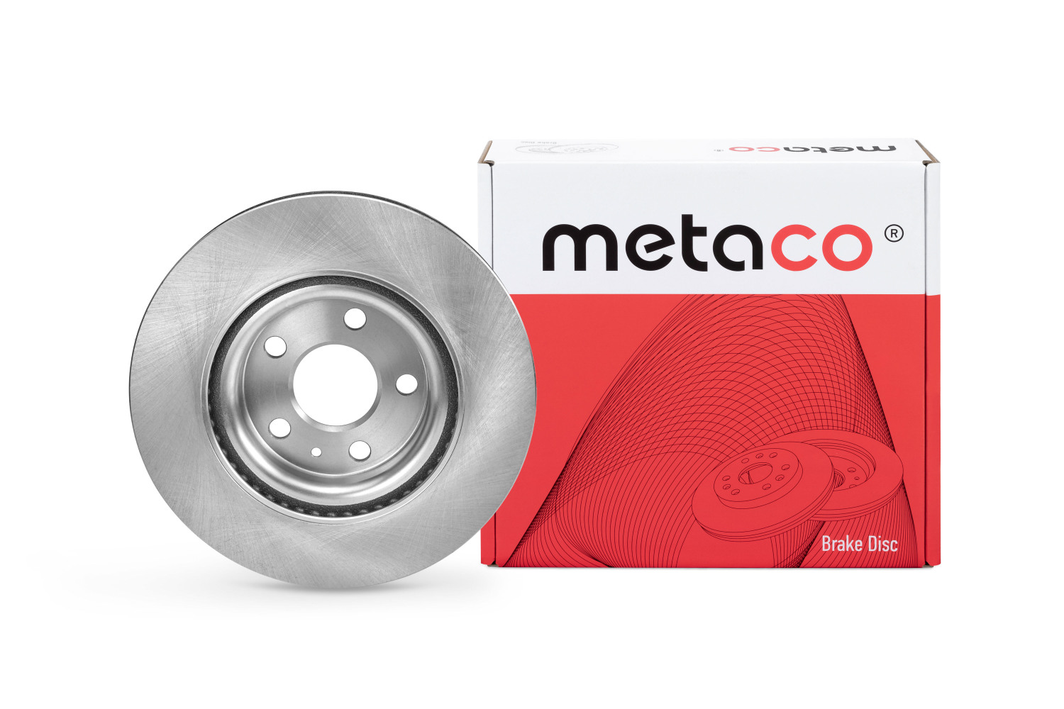 Диск тормозной передний вентилируемый - METACO 3050-494