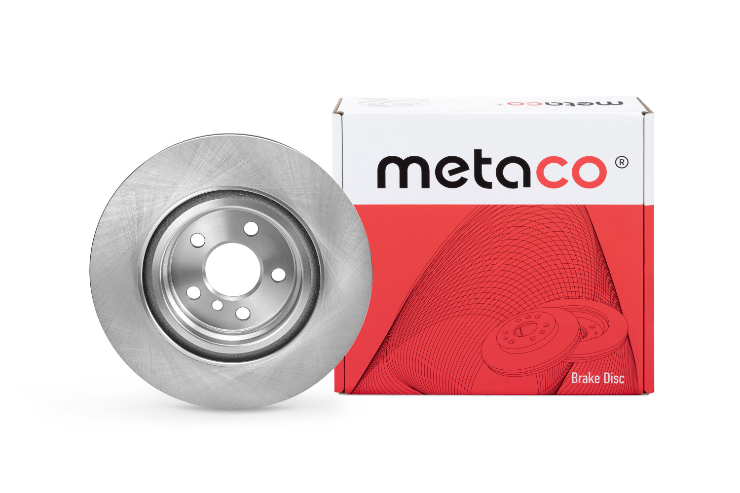 Диск тормозной задний - METACO 3060-357