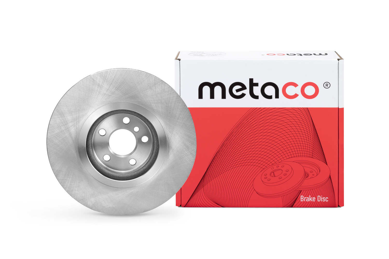 Диск тормозной передний вентилируемый левый - METACO 3090-008L