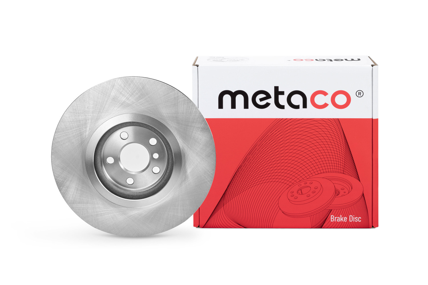 Диск тормозной передний вентилируемый правый - METACO 3090-008R