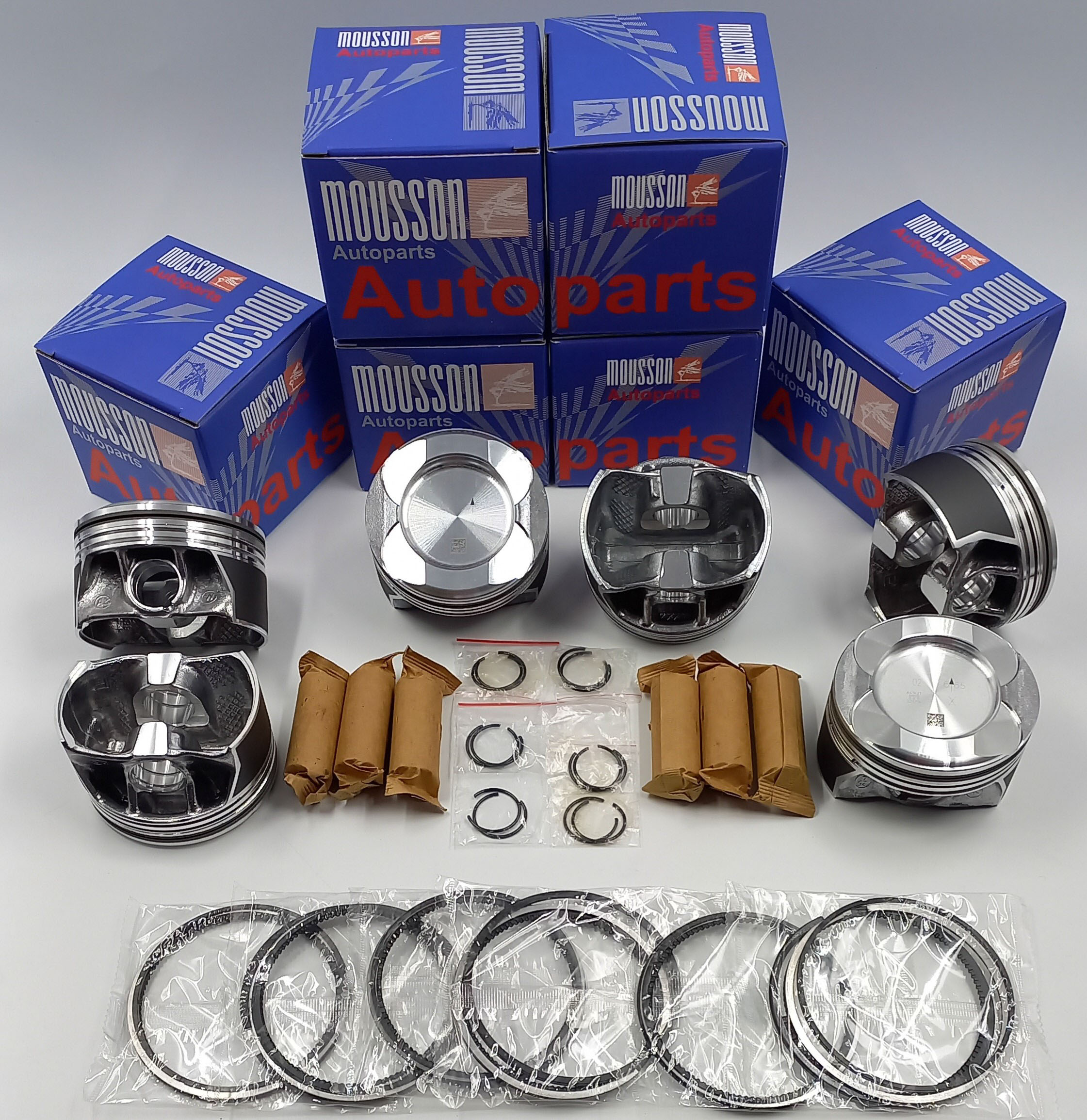 Поршень кольца комплект Benz m276.820 на 1 цилиндр - Mousson SPRM276820STD