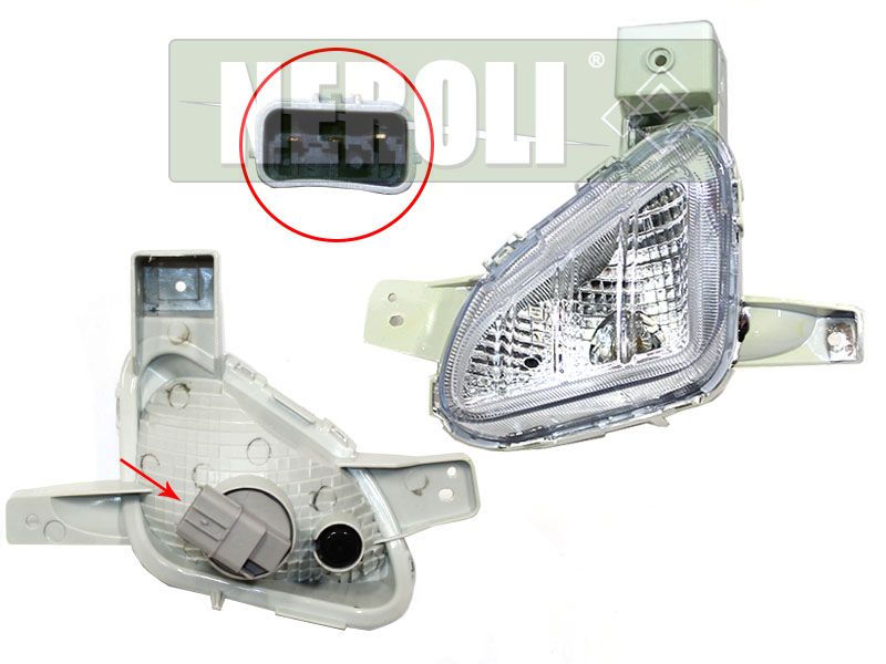 Фара противотуманная hyundai sonata 17- RH - NEROLI N1A14550
