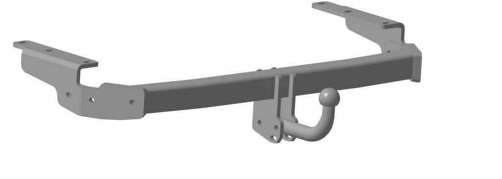 Фаркоп Mazda cx-5 2012-2017, cx-5 2 2017- крепление шара на двух болтах - Oris 4530A