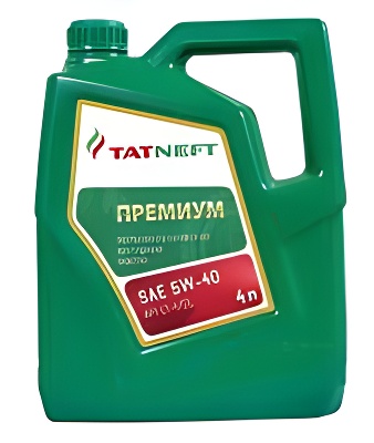 Масло Премиум 5w-40 4л п_с - TATNEFT 4650229680901