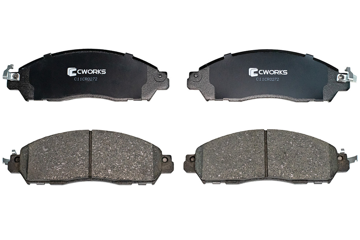 Колодки тормозные передние LOW metallic - CWORKS C11CR0272