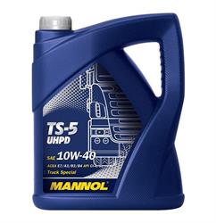 7105 ts-5 uhpd 10w40 5 л. Полусинтетическое моторное масло 10w-40 - Mannol 4036021256696