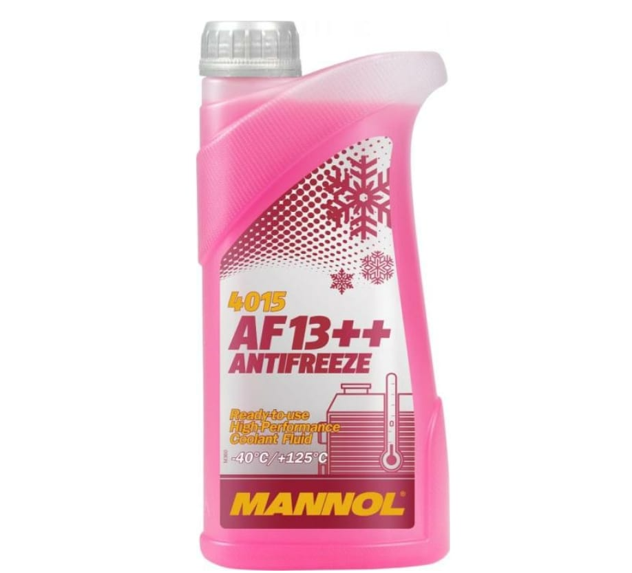 4015 antifreeze af13 1 л готовый раствор охлаждающей жидкости антифриз Mannol MN40151 499₽