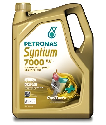 Масло моторное синт. syntium 7000 AV 0w20 SP 5 литров (VW 508.00, 509.0 - PETRONAS 70410M12EU