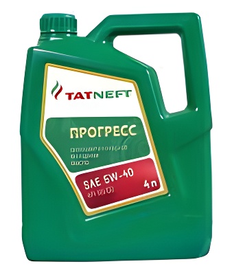 Масло моторное Прогресс 5w40, 4л - TATNEFT 4650229680468