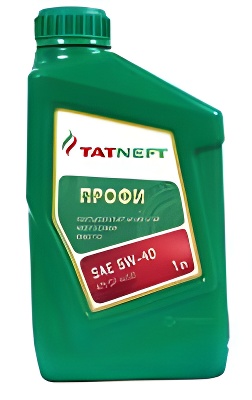 Масло моторное Профи 5w40, 1л - TATNEFT 4650229680543