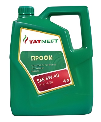 Масло моторное Профи 5w40, 4л - TATNEFT 4650229681007