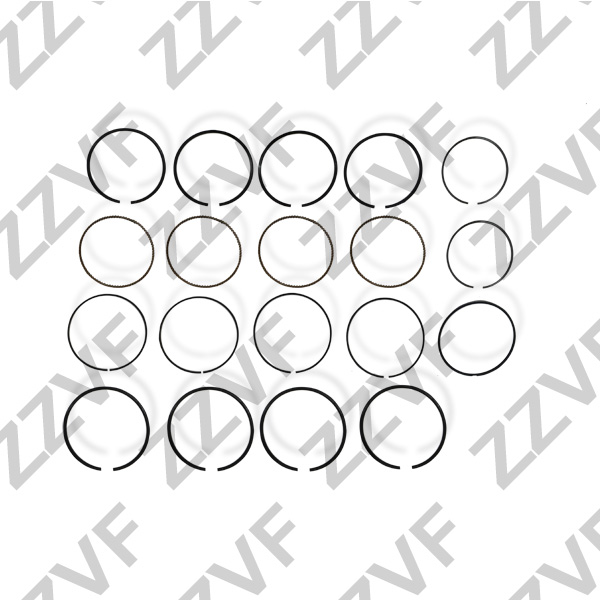 Кольца поршневые 4цилиндра toyota 1zzfe auris (2006>)/ RAV 4 (2000-2005) - ZZVF GRA26899