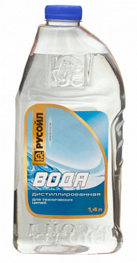 Вода дистиллированная 1,4 л - Русойл vodadist2261