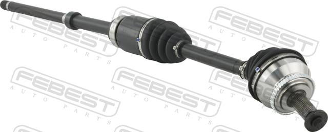 Привод в сборе правый 26x1006x36 - Febest 2714-SZRH