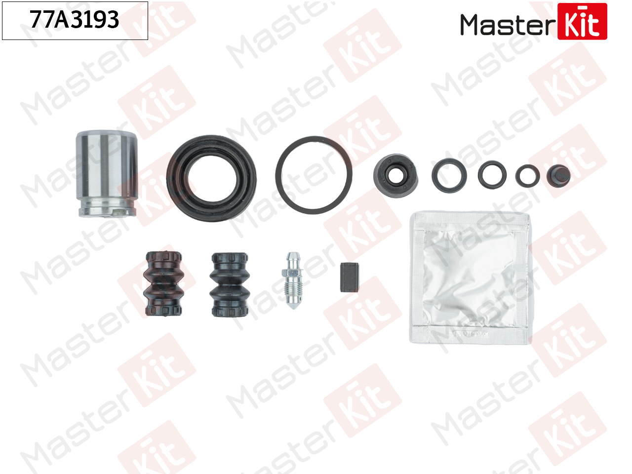 Ремкомплект тормозного суппорта + поршень - Master KiT 77A3193