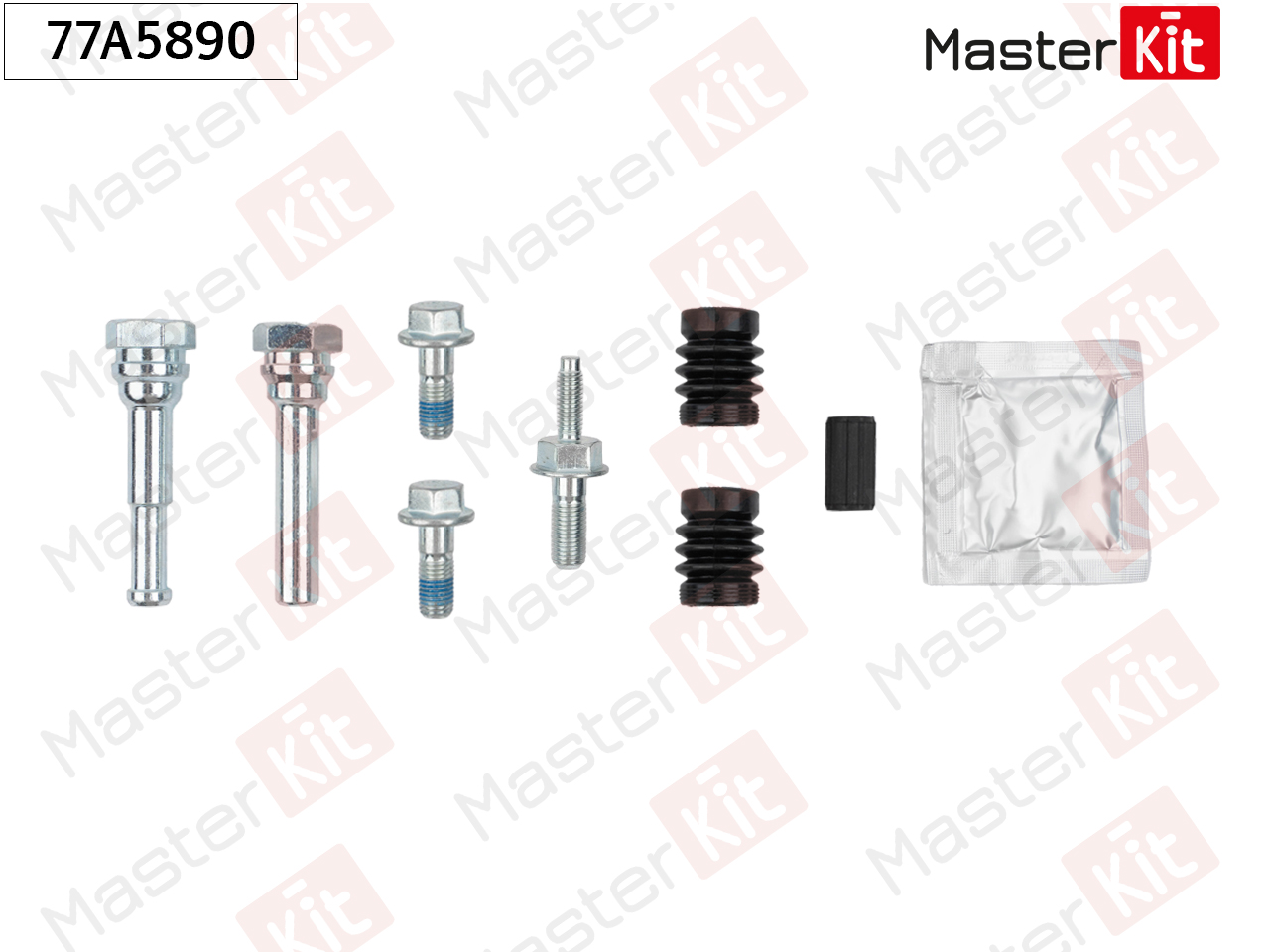 Ремкомплект направляющих тормозного суппорта - Master KiT 77A5890